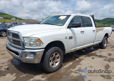 2012 Ram 2500 Slt из США, поврежденный, VIN 3C6UD5JL5CG156473